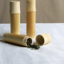 Eco-Friendly Bamboo Storage Tube/Canister for Tea
